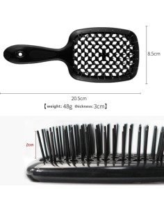 Cepillo Desenredante Lixera 2PCS - Para Cabello Rizado y Seco 2