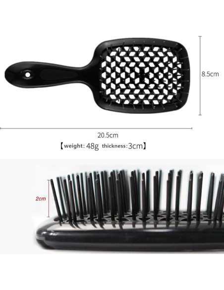 Cepillo Desenredante Lixera 2PCS - Para Cabello Rizado y Seco Cepillo Desenredante Lixera 2PCS - Para Cabello Rizado y Seco