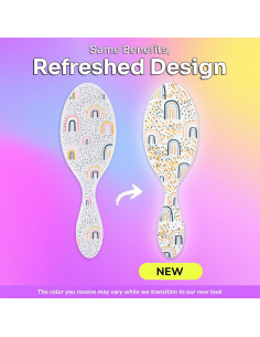 Cepillo Desenredante Wet Brush Kids Arcoíris 1 Cuenta 25cm 2