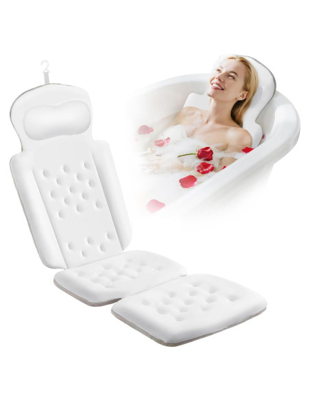 Almohada de Baño de Cuerpo Completo sxiiro 130x40.6cm Almohada de Baño de Cuerpo Completo sxiiro 130x40.6cm