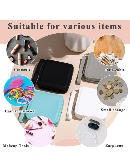 Bolsa de Maquillaje Impermeable Kathfly - 4 Piezas Silicona Bolsa de Maquillaje Impermeable Kathfly - 4 Piezas Silicona