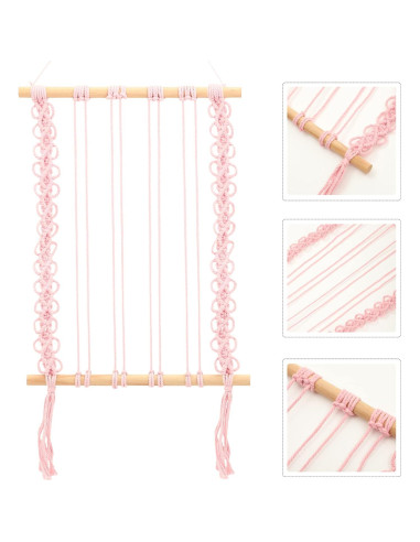 Organizador de Clips de Cabello VICASKY Macramé 30x1.5cm