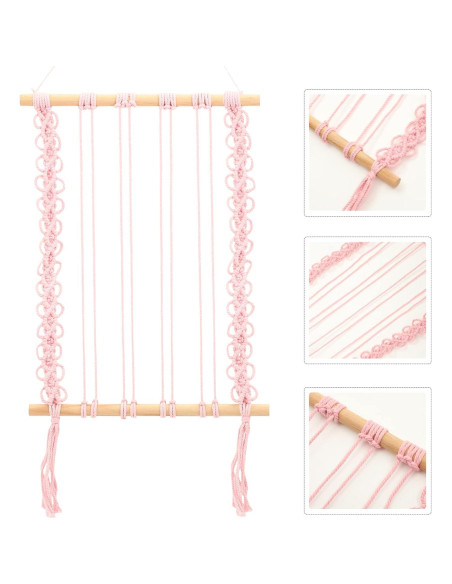 Organizador de Clips de Cabello VICASKY Macramé 30x1.5cm Organizador de Clips de Cabello VICASKY Macramé 30x1.5cm