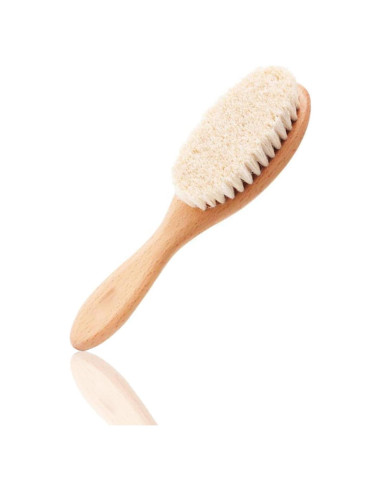 Cepillo de Madera para Bebés BoAn con Cerdas de Cabra Suaves