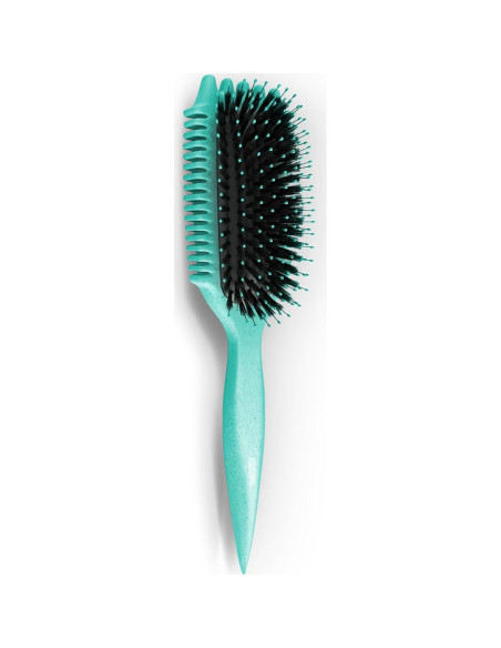 Cepillo Bounce Curl 5-en-1 Verde Azulado para Rizos y Volumen Cepillo Bounce Curl 5-en-1 Verde Azulado para Rizos y Volumen