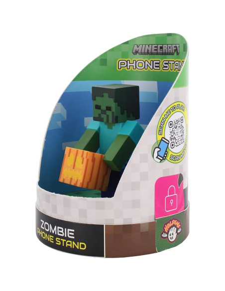 Soporte para Auriculares y Teléfono Minecraft Zombie 4" Exquisite Gaming Soporte para Auriculares y Teléfono Minecraft Zombie 4" Exquisite Gaming