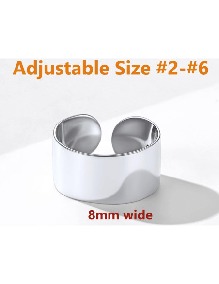 Anillo de Dedo del Pie Ajustable Plata Esterlina 925 SILVERCUTE Anillo de Dedo del Pie Ajustable Plata Esterlina 925 SILVERCUTE