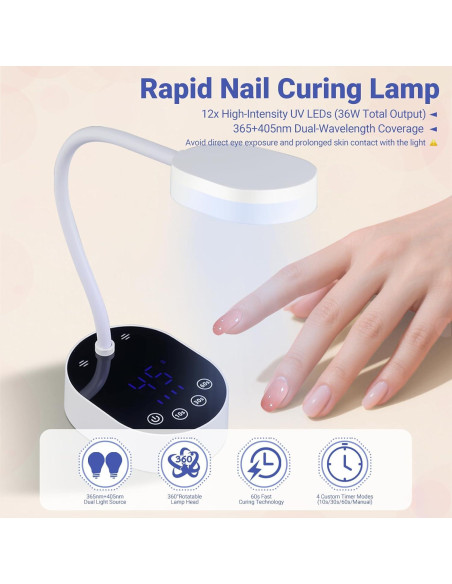 Lámpara UV para Uñas Dongguan M7 - 36W, Detección Inteligente Lámpara UV para Uñas Dongguan M7 - 36W, Detección Inteligente