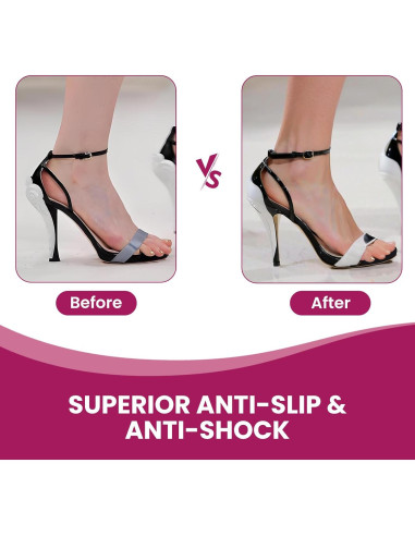 Inserciones para Tacones Altos Bukihome - Plantillas 3/4 Beige