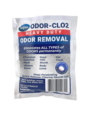 Eliminador de Olores Dióxido de Cloro Safrax 0.52kg