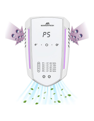 Purificador de Ozono Morrerfresh 100mg/h Eliminador de Olores