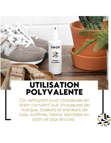 Kit de Limpieza de Ante Shoe Clinic | Limpiador y Cepillo