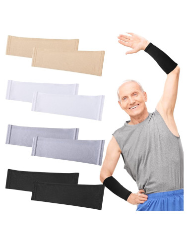 Mangas Protectores de Brazo Eurzom - 4 Pares Transpirables