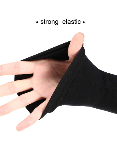 WILLBOND 4 Pares Mangas Reductoras Elásticas para Mujeres