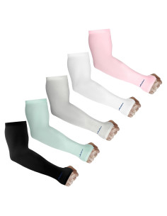 Mangas de Compresión Achiou UV 50 para Brazo Unisex - 5 Colores