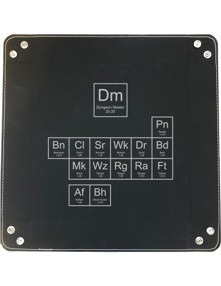Bandeja de Dados Plegable PrecisionNC en Cuero Sintético Negro Bandeja de Dados Plegable PrecisionNC en Cuero Sintético Negro