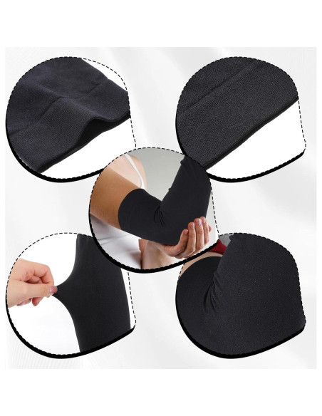 3 Pares Mangas de Tatuaje UV Hpmjz para Brazo Negro 3 Pares Mangas de Tatuaje UV Hpmjz para Brazo Negro
