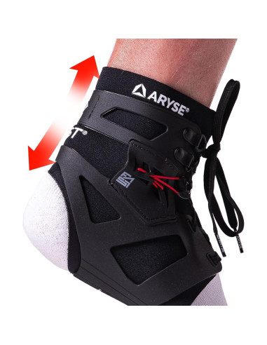 Férula para Tobillo ARYSE IFAST - Estabilizador X-Grande Negro