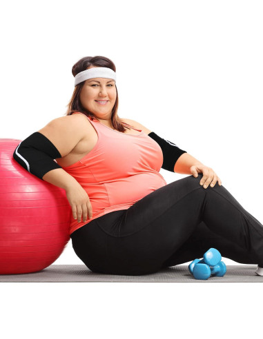 Soporte de Codo Transpirable Kathfly - 2 Pares para Voleibol