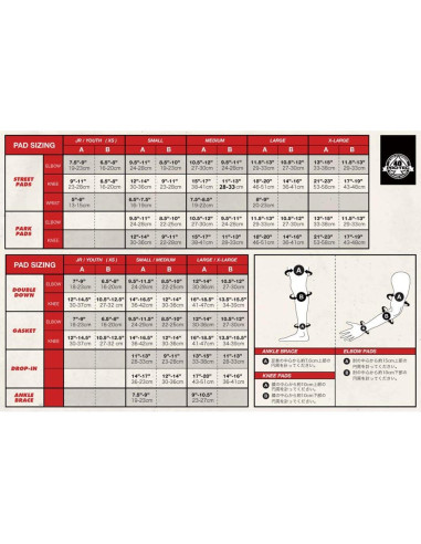 Almohadillas de Codo Pro-Tec Street para Patinaje, Negro, M