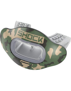 Protector Bucal Intercambiable Shock Doctor Camo para Fútbol 2
