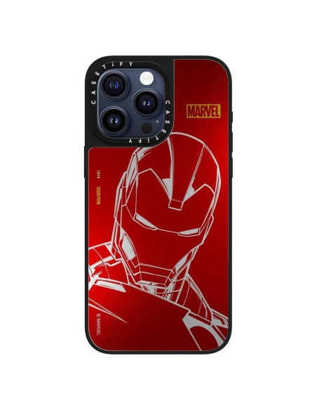 Funda Espejo CASETiFY para iPhone 15 Pro Max - Rojo Iron Man Funda Espejo CASETiFY para iPhone 15 Pro Max - Rojo Iron Man