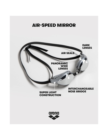 Gafas de Natación ARENA Air-Speed Unisex Anti-Niebla Gafas de Natación ARENA Air-Speed Unisex Anti-Niebla
