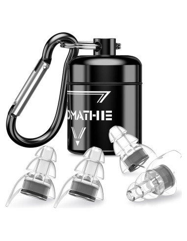 Tapones para Oídos ZDMATHE de Silicona - Reducción 23dB