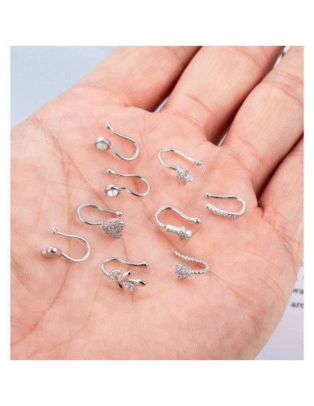Conjunto de 9 Anillos Falsos para Nariz Masedy - Sin Perforación Conjunto de 9 Anillos Falsos para Nariz Masedy - Sin Perforación