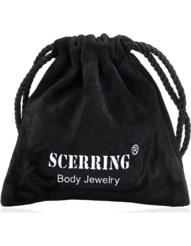 Kit de Estiramiento de Orejas 16PCS Acero Inoxidable SCERRING