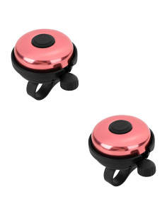 Timbre de Bicicleta Accmor de Aluminio con Sonido Claro - 2 Pcs