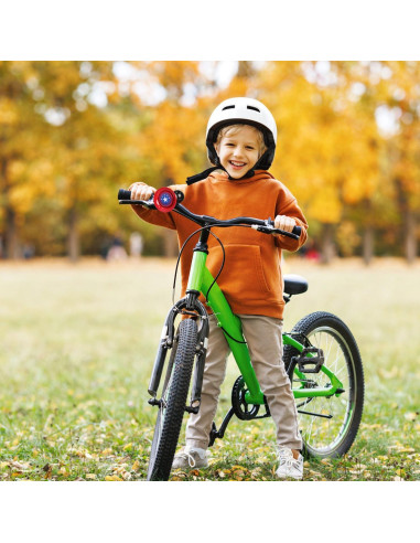 Timbre de Bicicleta Infantil CHILDHOOD Negro y Rojo