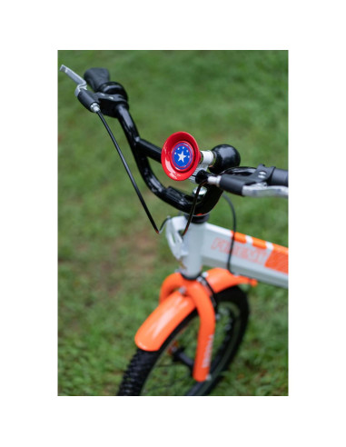 Timbre de Bicicleta Infantil CHILDHOOD Negro y Rojo