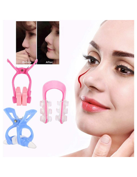 Juego de Corrección Nasal Koulate 3 Piezas - Elevador y Enderezador Juego de Corrección Nasal Koulate 3 Piezas - Elevador y Enderezador