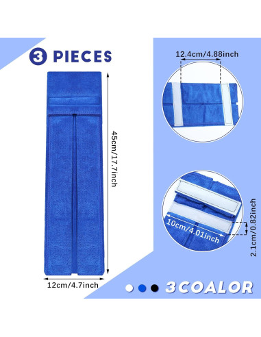 Toallas de Fútbol Oudain 3 Pcs Microfibra 45x114 cm