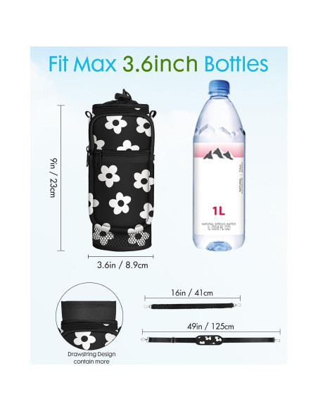 Bolsa Portabotellas Toykee Neopreno 32 oz con Correa Ajustable Bolsa Portabotellas Toykee Neopreno 32 oz con Correa Ajustable