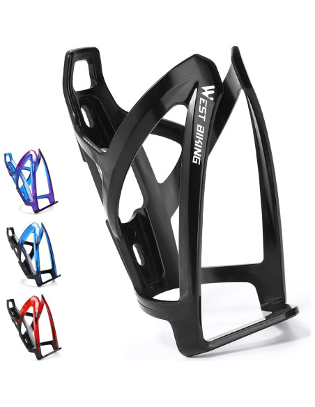 Soporte para Botella de Agua West Biking 0704037 Negro PC Soporte para Botella de Agua West Biking 0704037 Negro PC