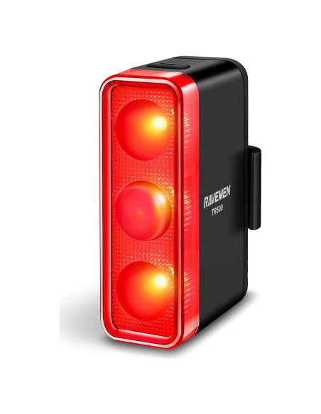 Luz Trasera RAVEMEN TR500 500 Lúmenes Recargable USB-C Luz Trasera RAVEMEN TR500 500 Lúmenes Recargable USB-C
