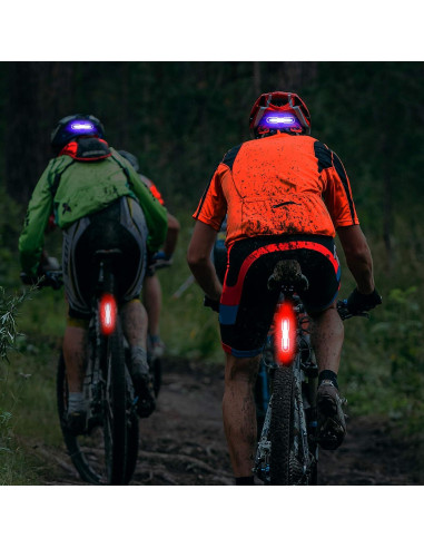 Luz Trasera de Bicicleta Mudder 110 Lúmenes Recargable USB