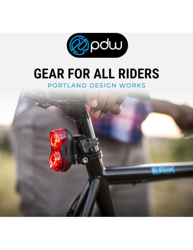 Luz Trasera de Bicicleta Portland Design Works Danger Zone