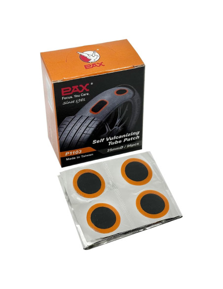 Parches de Reparación PAX 25mm para Neumáticos - 96 Pcs Parches de Reparación PAX 25mm para Neumáticos - 96 Pcs