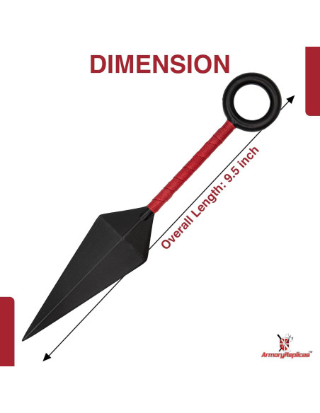Kunai de Metal Fundido Réplicas de Armory Ruta al Ninja 24cm Kunai de Metal Fundido Réplicas de Armory Ruta al Ninja 24cm