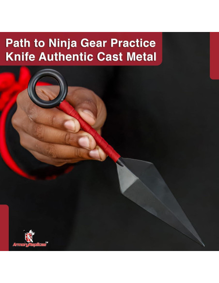 Kunai de Metal Fundido Réplicas de Armory Ruta al Ninja 24cm Kunai de Metal Fundido Réplicas de Armory Ruta al Ninja 24cm
