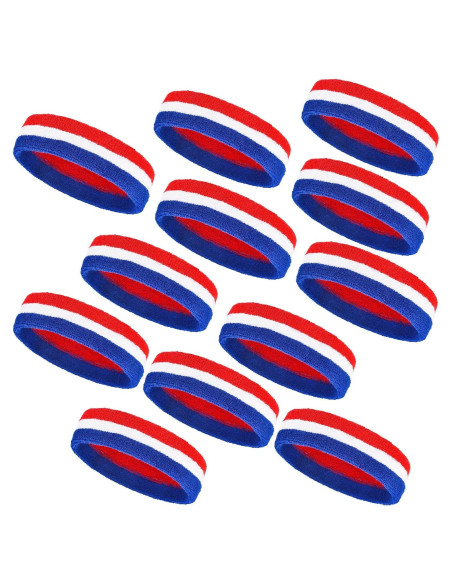 Bememo 12 Bandas para el Sudor Deportivas Unisex - Talla Única Bememo 12 Bandas para el Sudor Deportivas Unisex - Talla Única