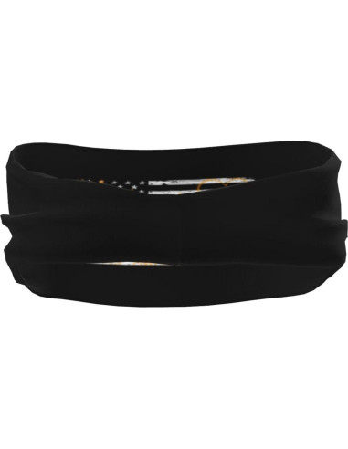 Diadema deportiva unisex QIZYOQA para sudor - negra