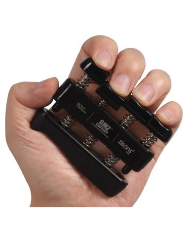 Ejercitador de Agarre GM2 - Mano y Dedos - Pesado 4kg Negro