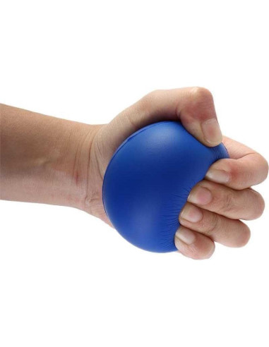 Pelota de Agarre Jizlan Azul 5.08 cm para Fortalecimiento de Dedos