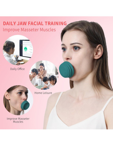 Ejercitador Facial Unisex JANMISI para Doble Papada 60mm
