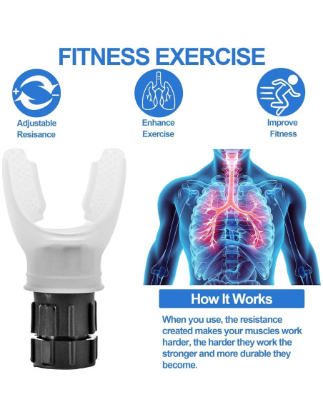 Entrenador de Ejercicio Fitness Portátil Ajustable MULIKE Blanco Entrenador de Ejercicio Fitness Portátil Ajustable MULIKE Blanco