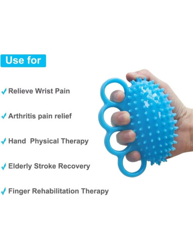 Ejercitador de Mano Berfea - Pelota Antiestrés Ergonómica